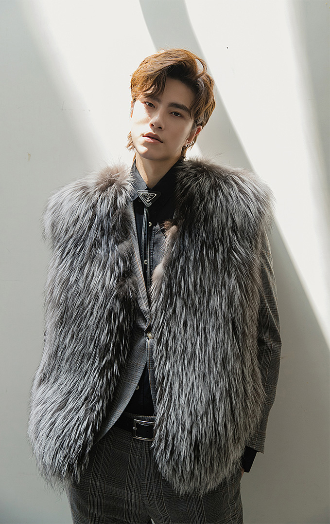 Men's Silver Fox Vest 0246-4