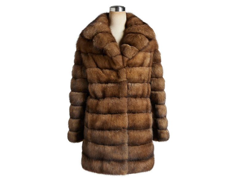 Sable Fur Coat 0260-1
