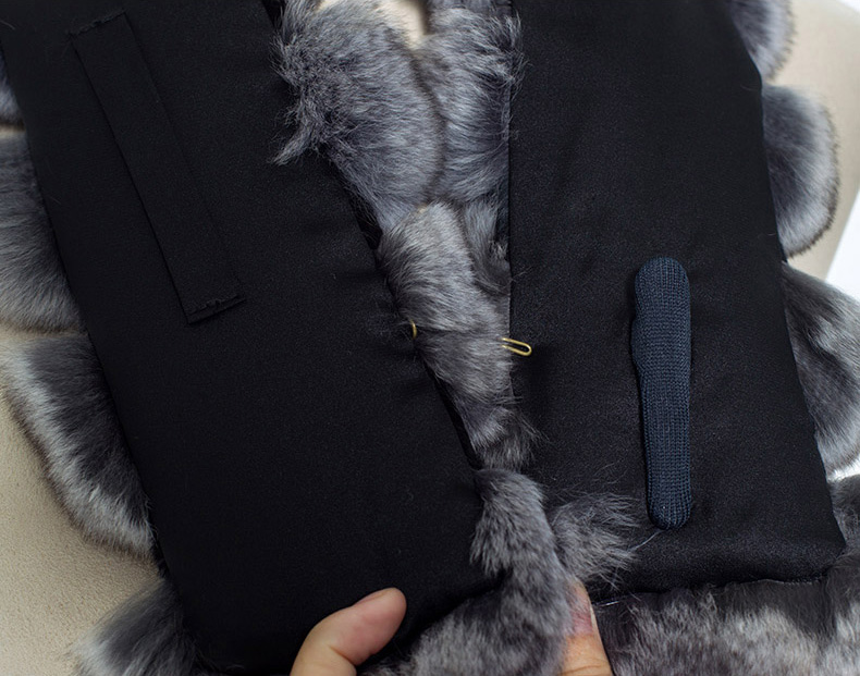 Chinchilla Fur Scarf 0261-1