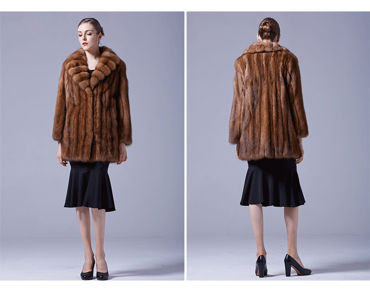 Sable Fur Coat 056 Details 5