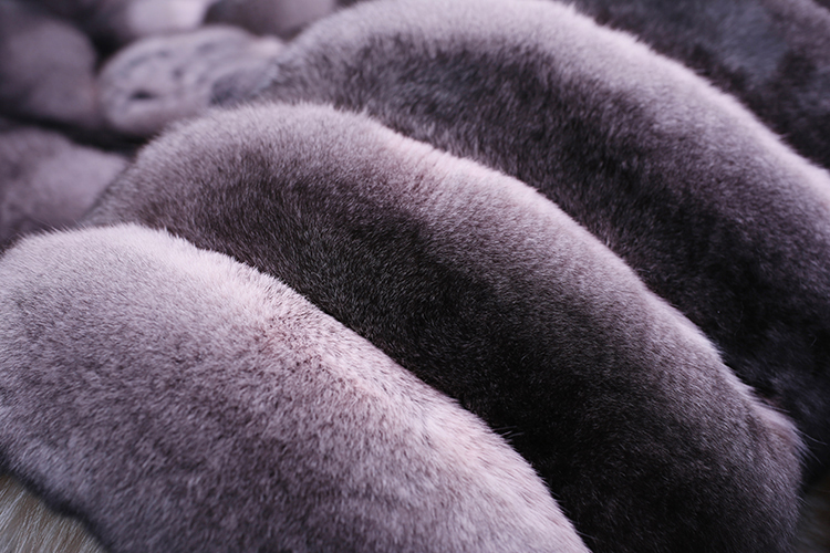 Chinchilla Fur Jacket 166-3