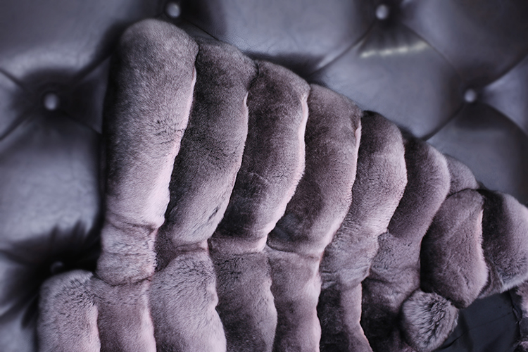 Chinchilla Fur Jacket 166-4