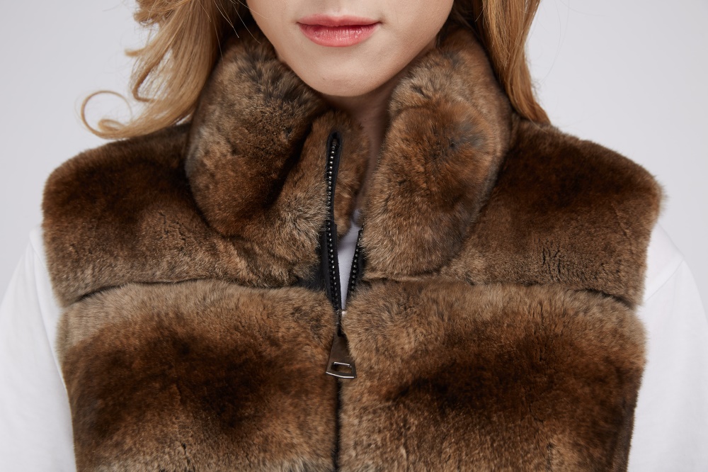 Rex Rabbit Fur Vest 211 Details 1
