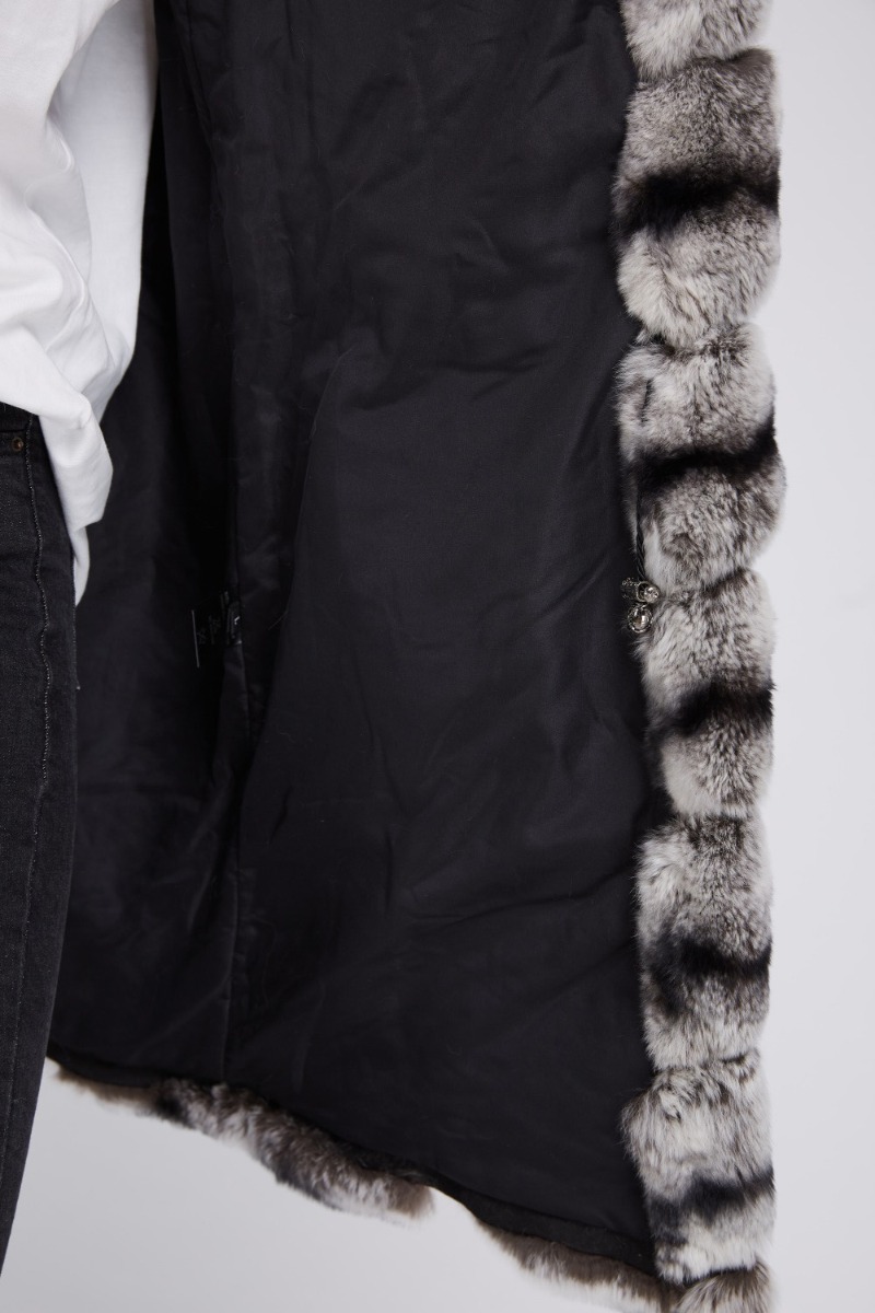 Rex Rabbit Fur Vest 217 Details 6