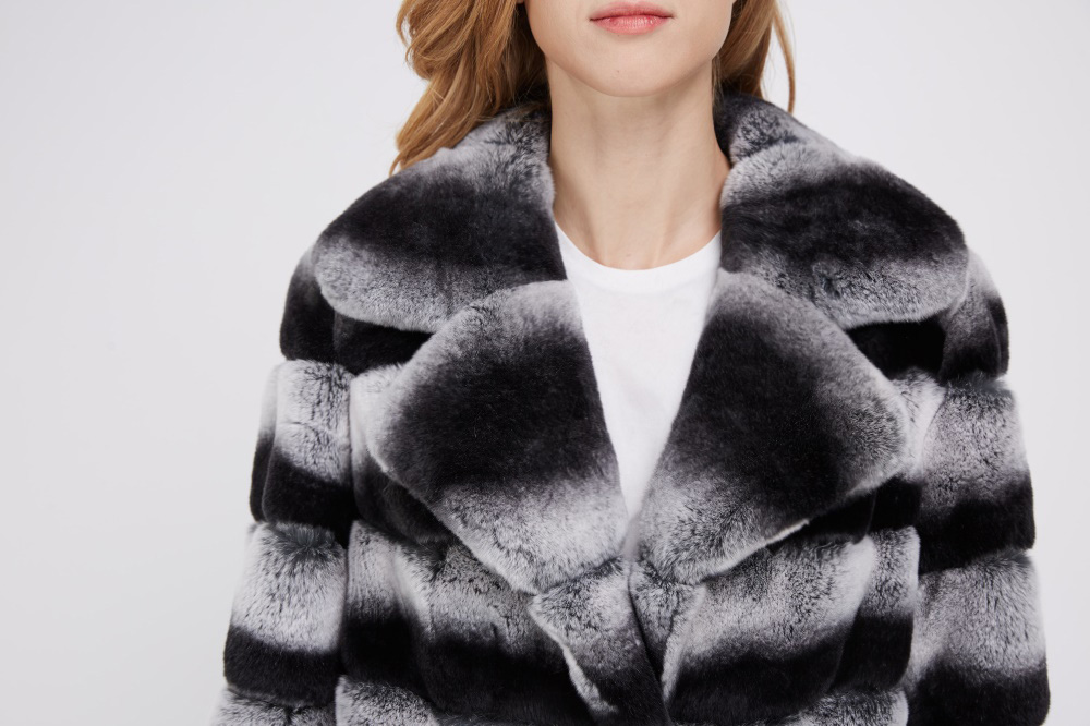 Rex Rabbit Fur Coat 221 Details 1