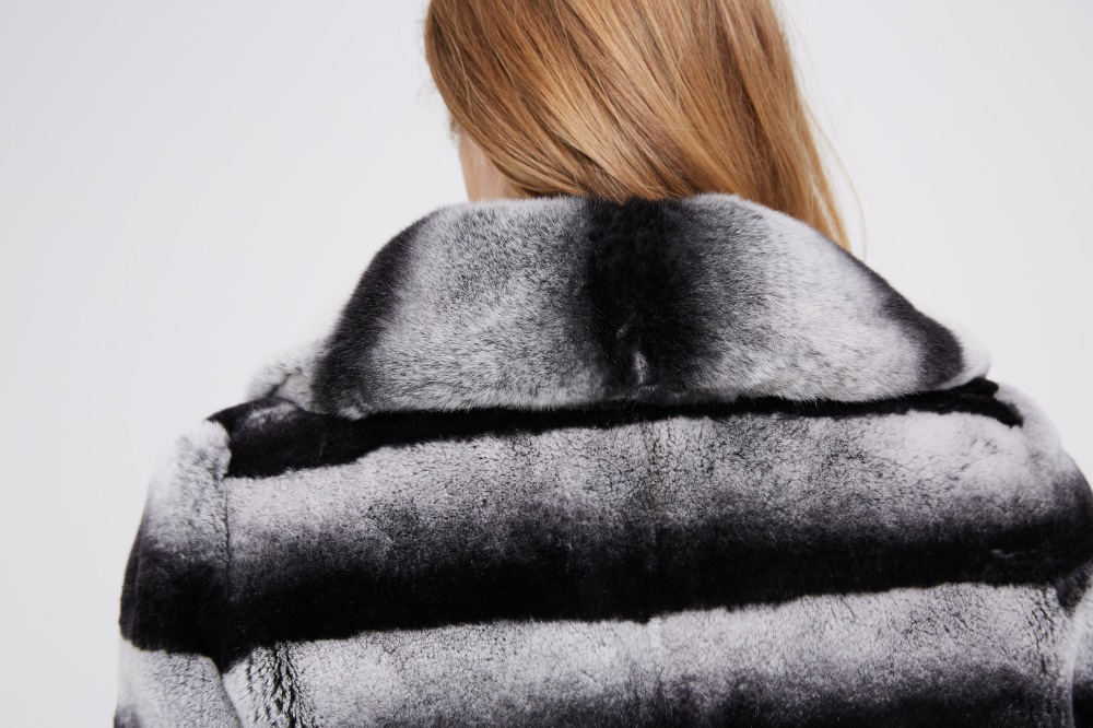 Rex Rabbit Fur Coat 224 Details 2