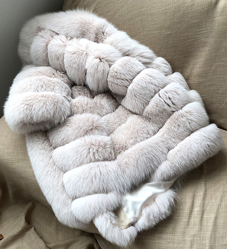 Fox Fur Coat 266 Details 5