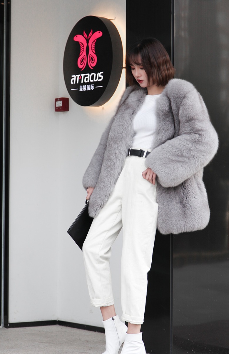 Fox Fur Coat 267b-2