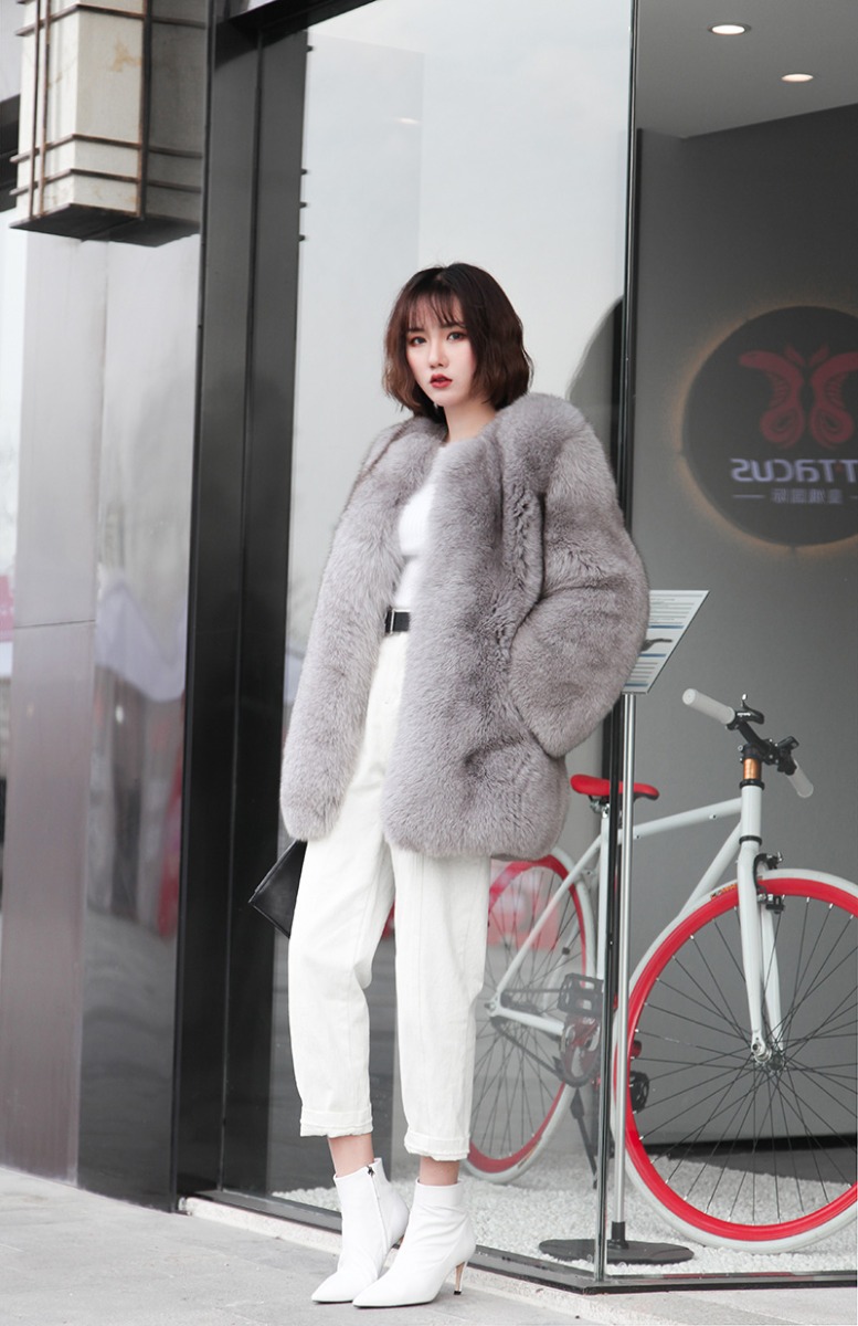 Fox Fur Coat 267b-3