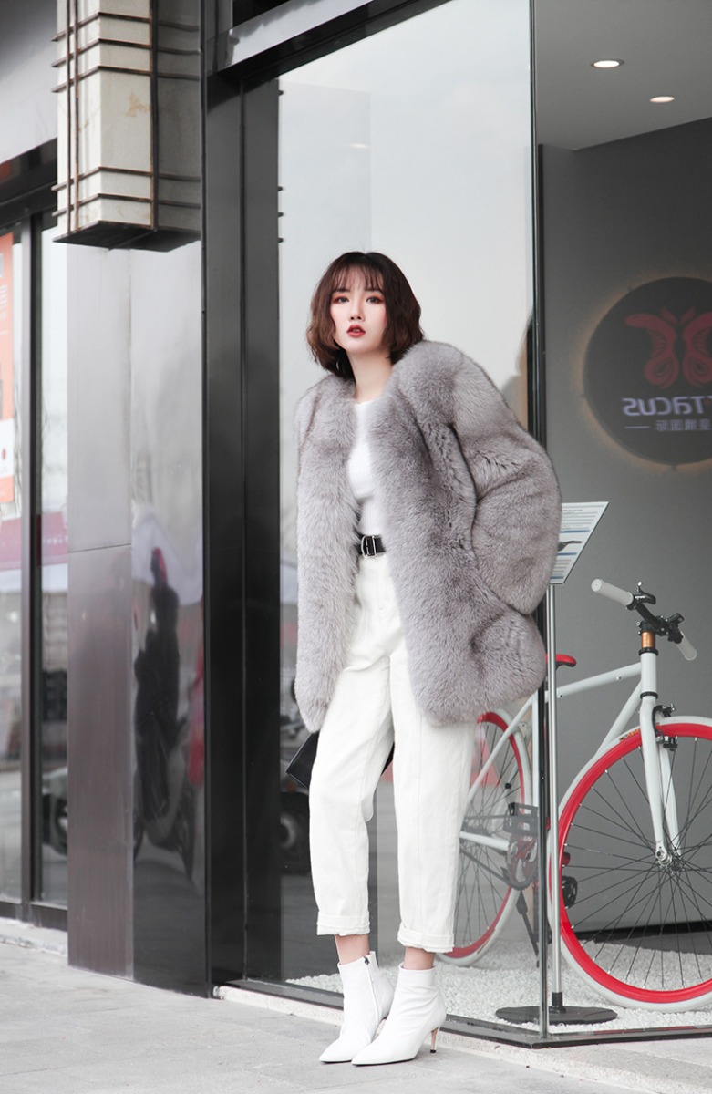 Fox Fur Coat 267b-4