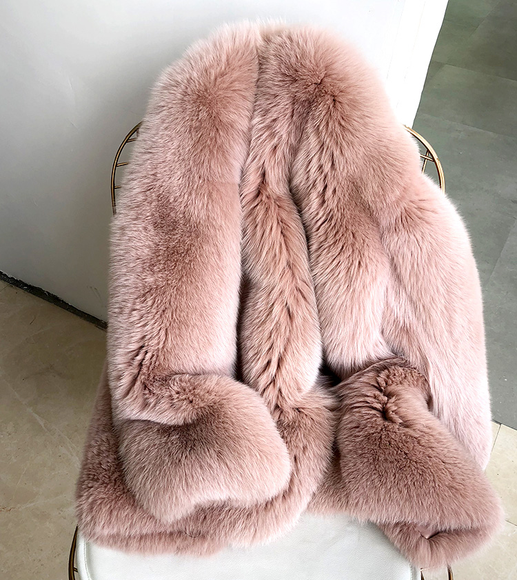 Fox Fur Jacket 268 Details 14