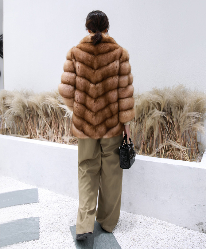 Sable Fur Coat 346-5
