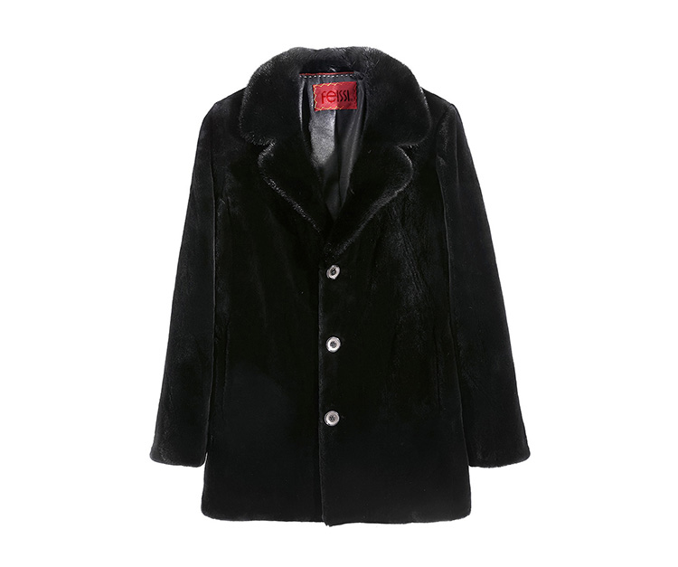 Men's Mink Fur Coat 393-1