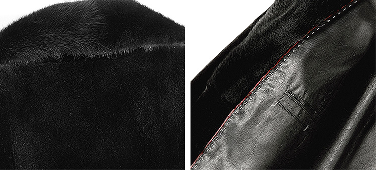Men's Mink Fur Coat 394-5