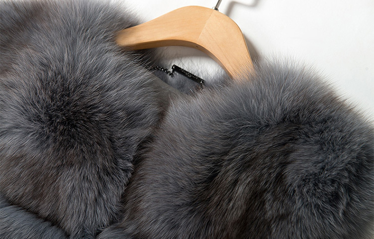 Fox Fur Vest 714 Details 3