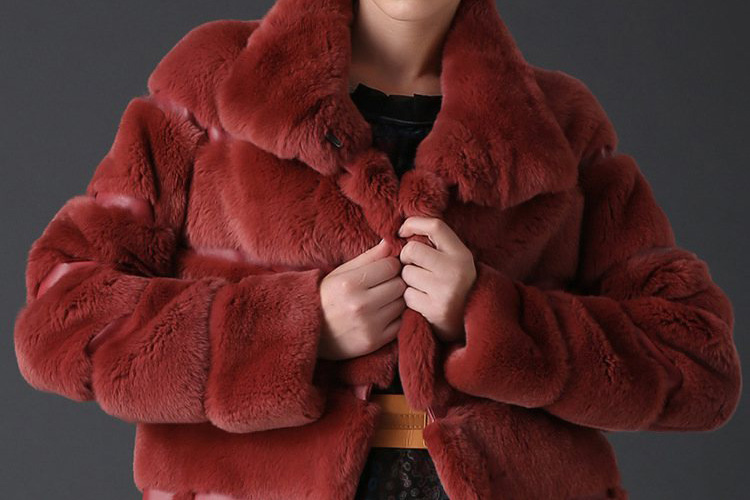 Rex Rabbit Fur Coat 770 Deatials 4