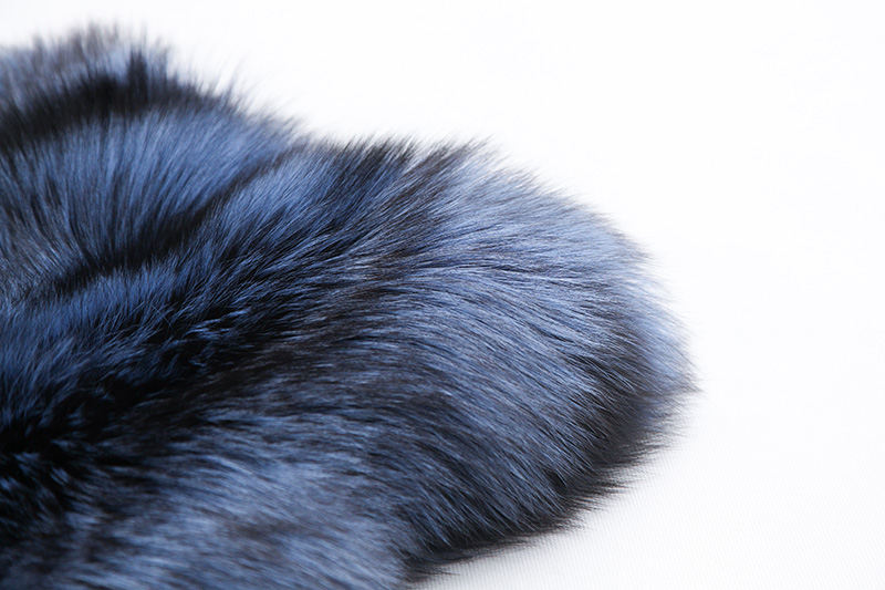 Silver Fox Fur Vest 996 Details 17