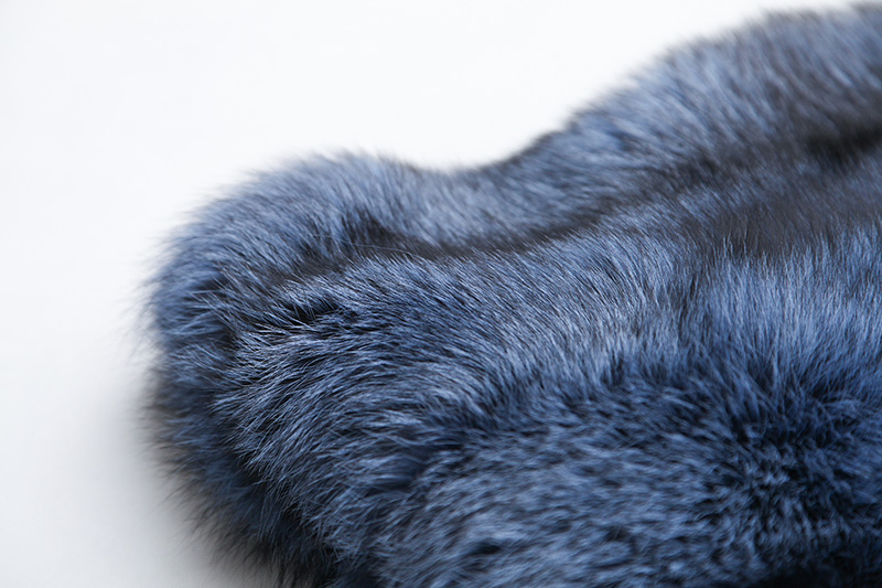 Silver Fox Fur Vest 996 Details 18