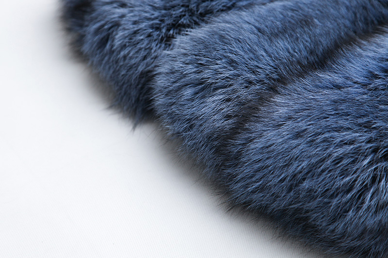 Silver Fox Fur Vest 996 Details 19